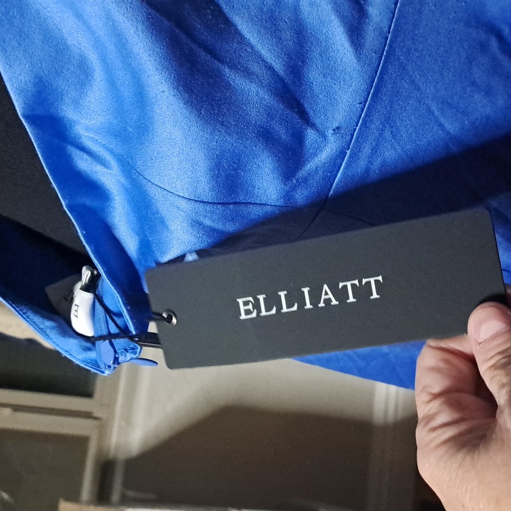 ELLIATT DRESS Elegant Blue Women's Dress NWT SIZE XL - Picture 6 of 7